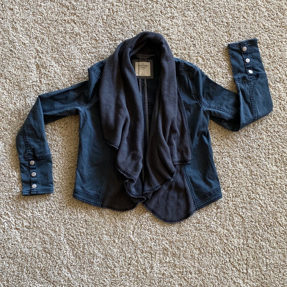 Women’s Abercrombie & Fitch Jacket ( dark grey ) , size M